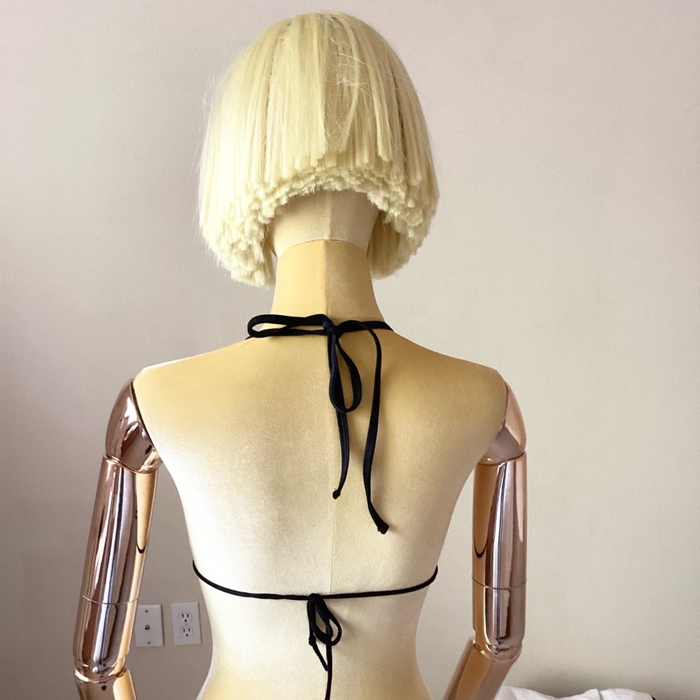 The-Bikini Black Bikini Top XS Cup A-B - Picture 3 of 4